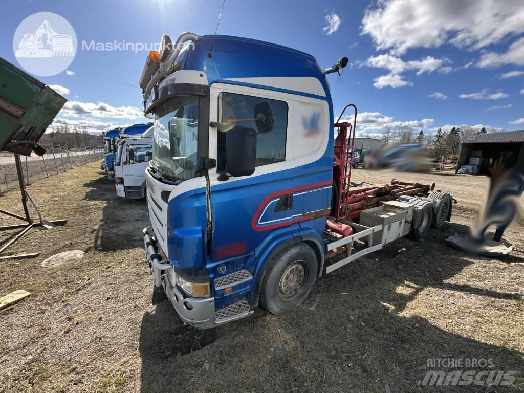 Scania R 470 LB شاحنات الرافعات الخطافية