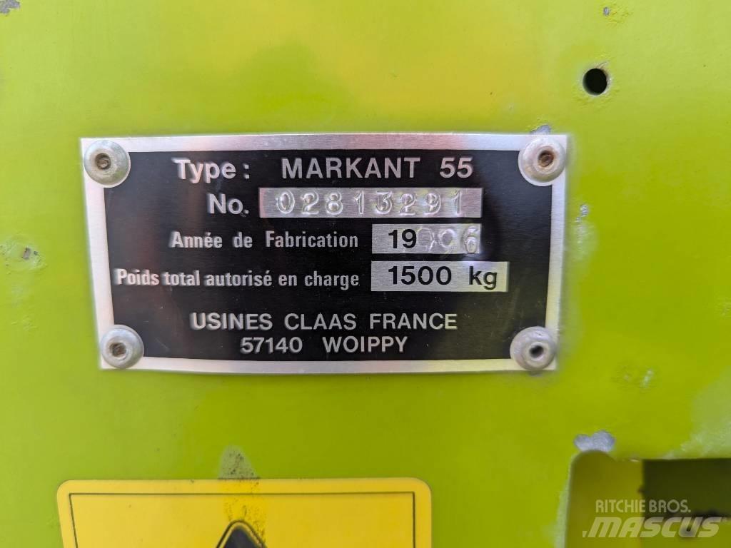 CLAAS Markant 55 محزمات مربعة