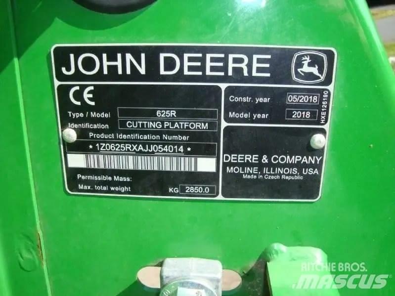John Deere 625 R رؤوس الحصادات الدراسات