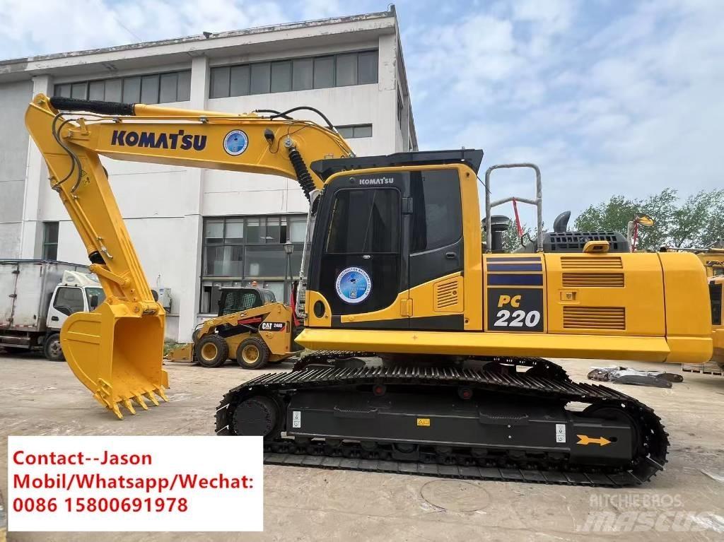 Komatsu PC 220 حفارات زحافة
