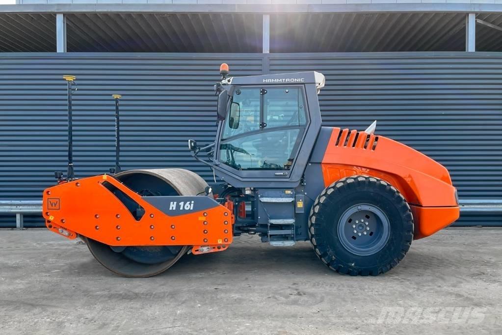Hamm H 16I مداحل أحادية الأسطوانة