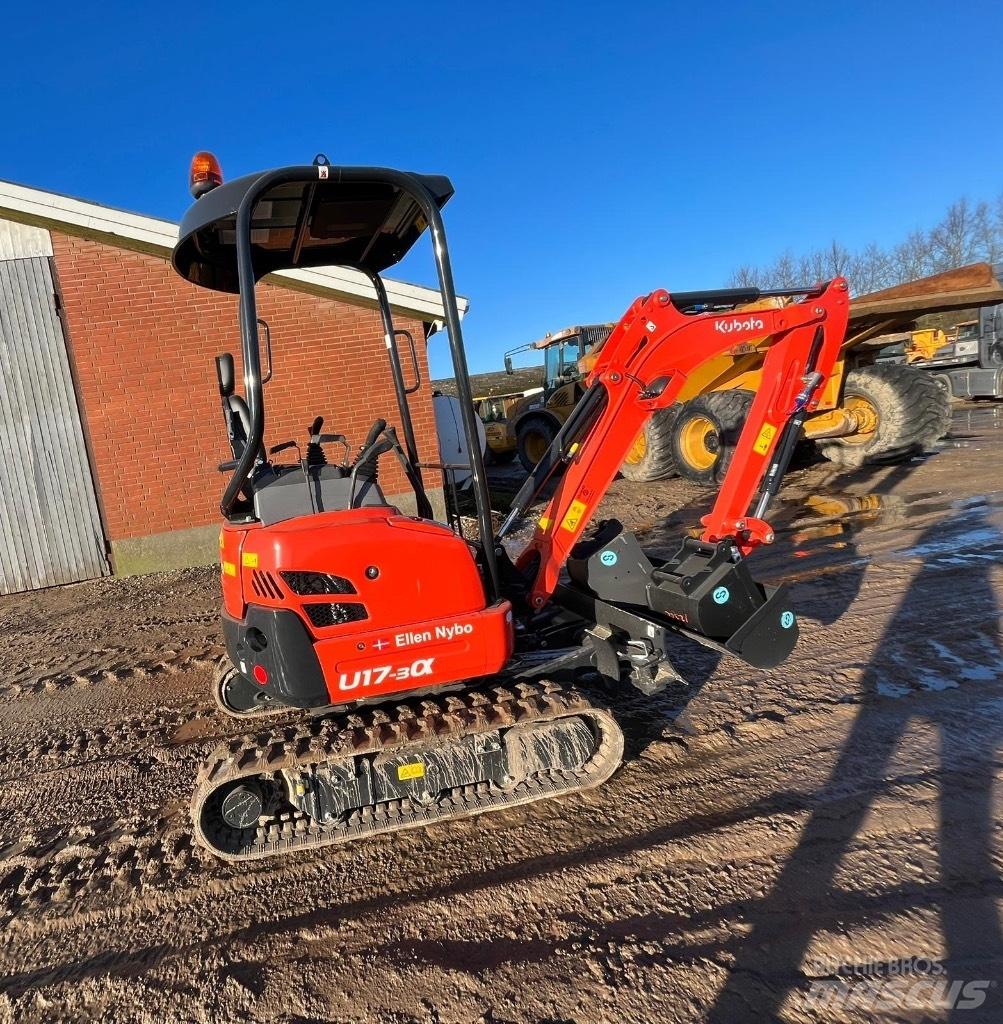Kubota U 17-3 حفارات صغيرة أقل من 7 طن (حفارات صغيرة)