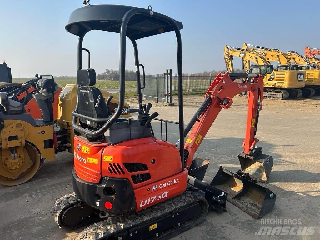 Kubota U 17-3 حفارات صغيرة أقل من 7 طن (حفارات صغيرة)