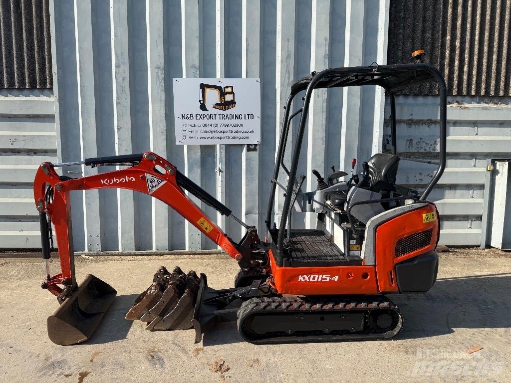 Kubota KX 015-4 حفارات صغيرة أقل من 7 طن (حفارات صغيرة)