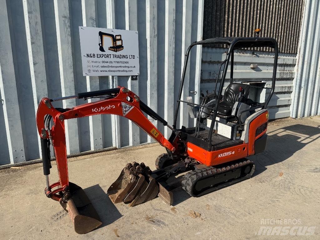 Kubota KX 015-4 حفارات صغيرة أقل من 7 طن (حفارات صغيرة)