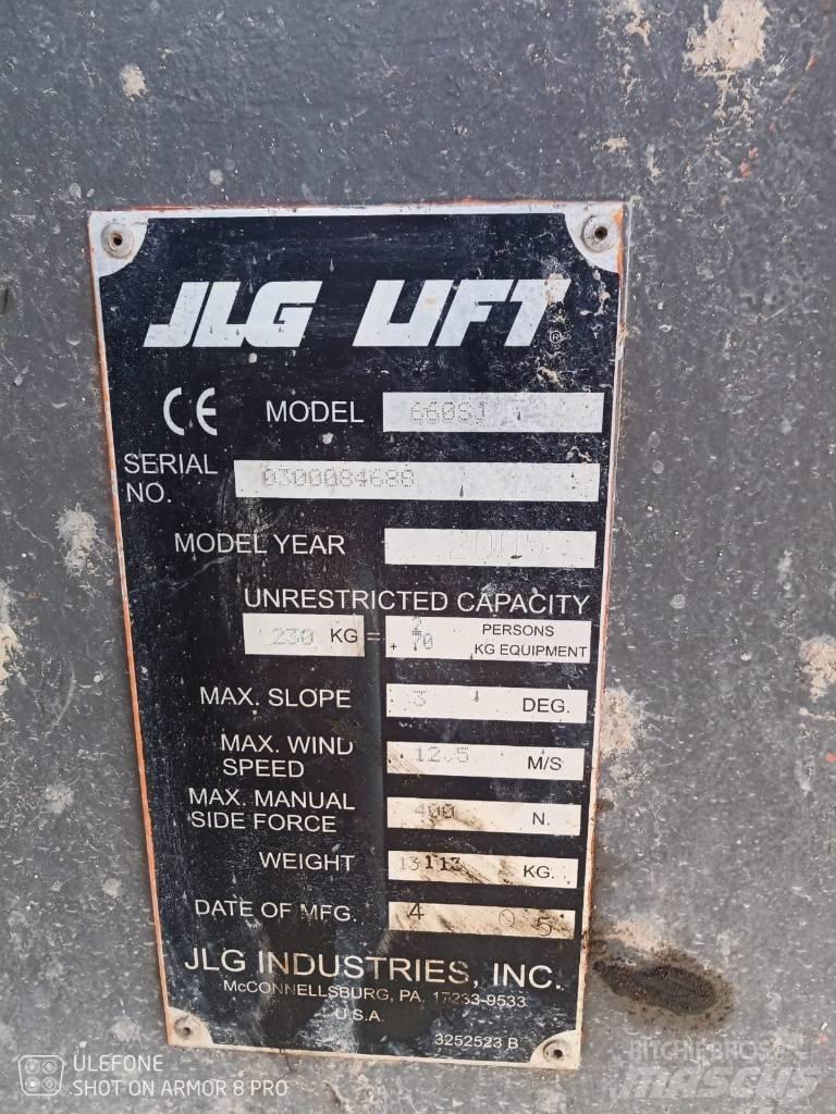 JLG 660 SJ رافعات سلة تلسكوبية