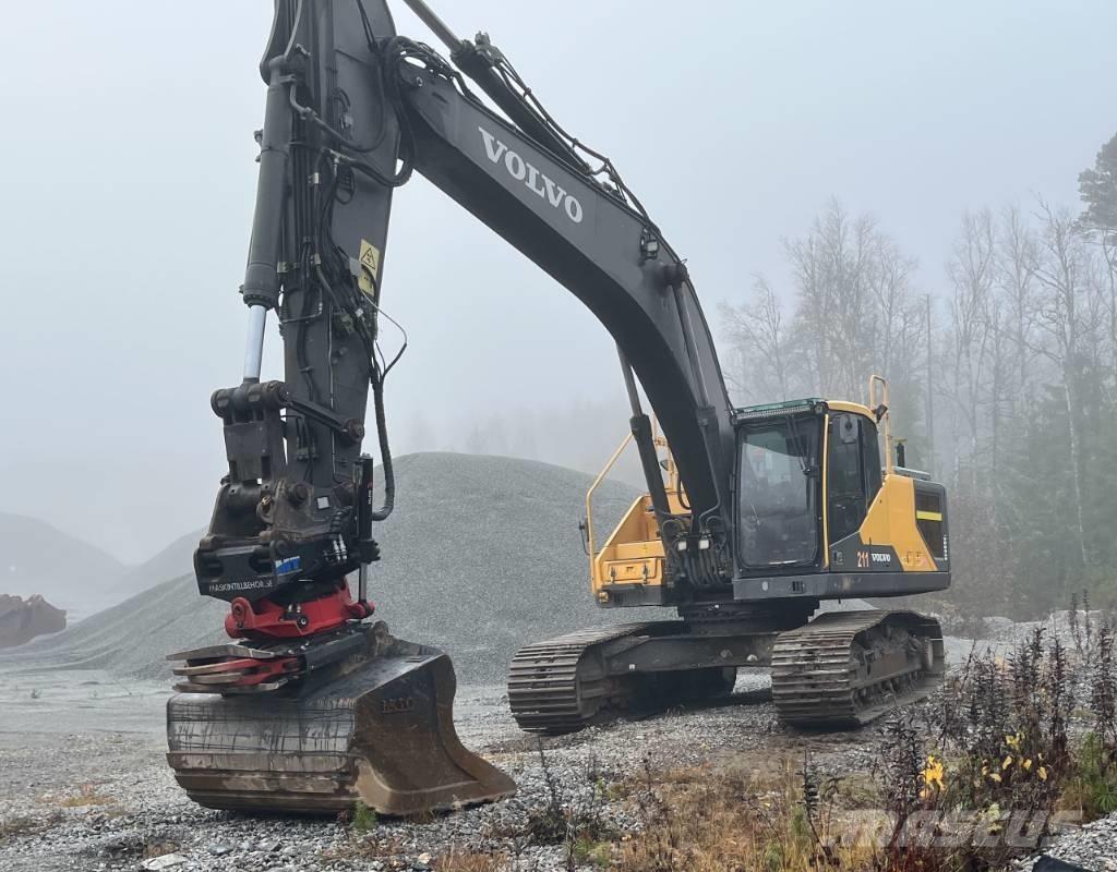 Volvo EC 300 EL حفارات زحافة