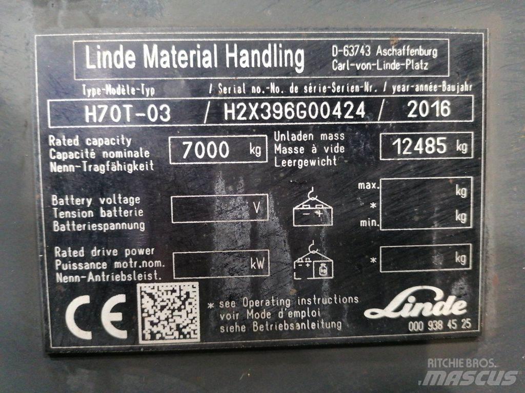 Linde H70T-01 شاحنات LPG