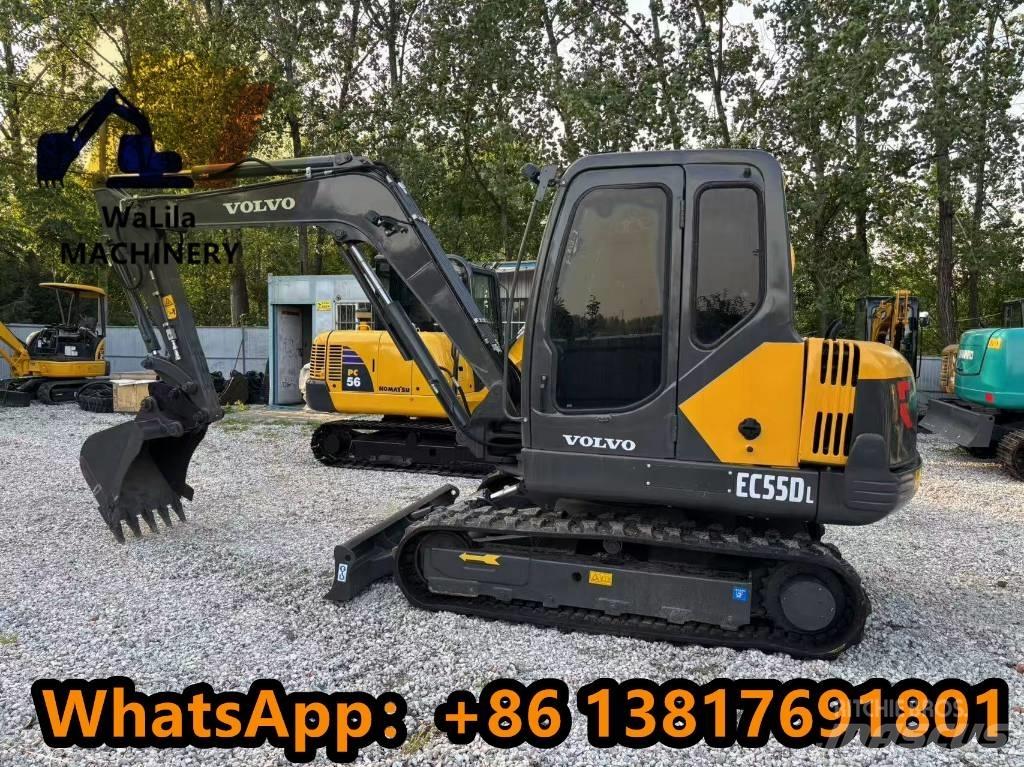 Volvo EC 55D حفارات صغيرة أقل من 7 طن (حفارات صغيرة)