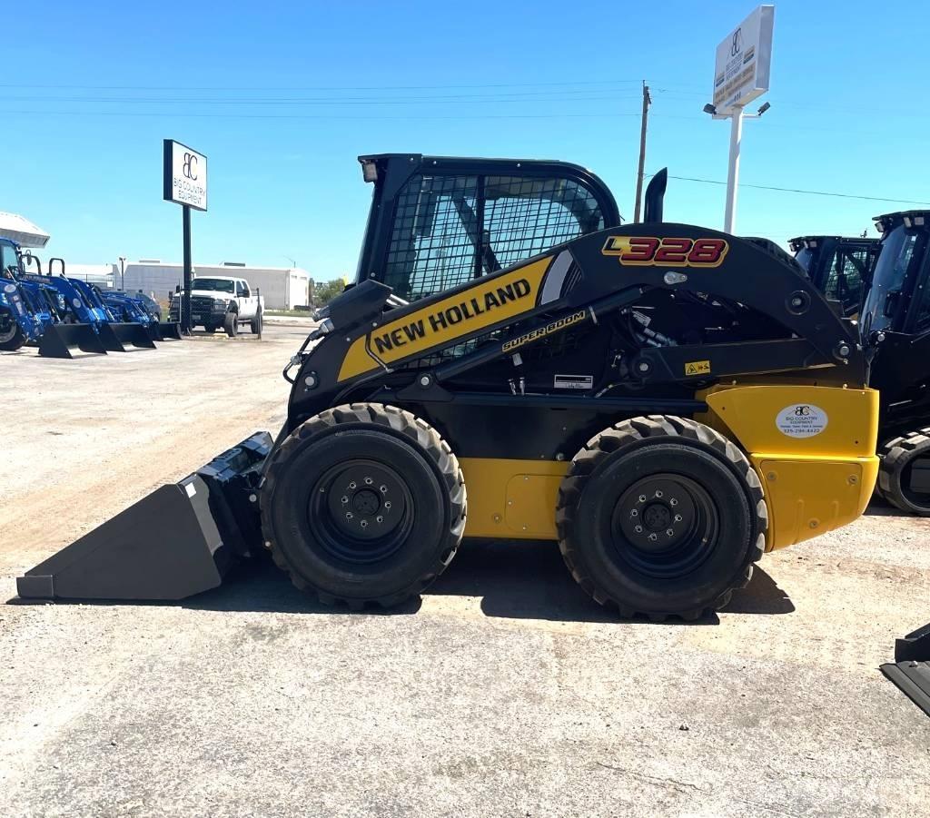 New Holland L328 لوادر انزلاقية التوجيه