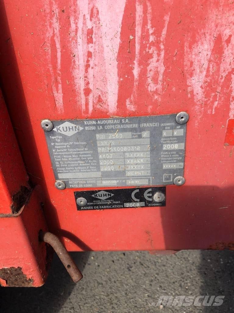 Kuhn 3560 آلات تمزيق الحزم وتقطيعها ونشرها