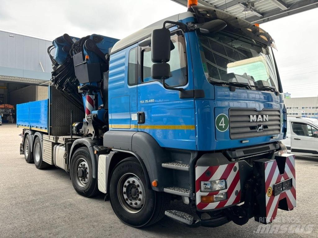 MAN TGA 35.480 شاحنات الرافعات