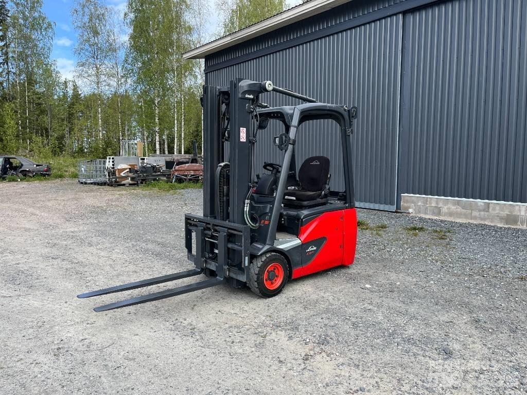 Linde E 16 C-02 شاحنات ذات رافعات شوكية تعمل بالكهرباء