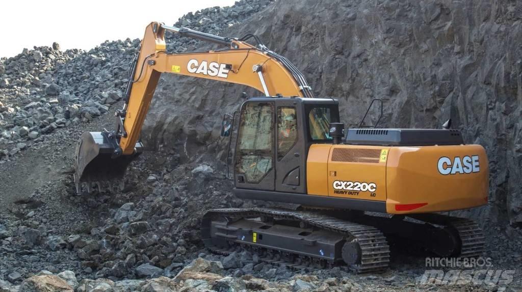 CASE CX 220 C LC حفارات زحافة
