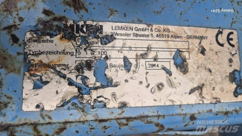 Lemken EurOpal 5 محاريث عكسية