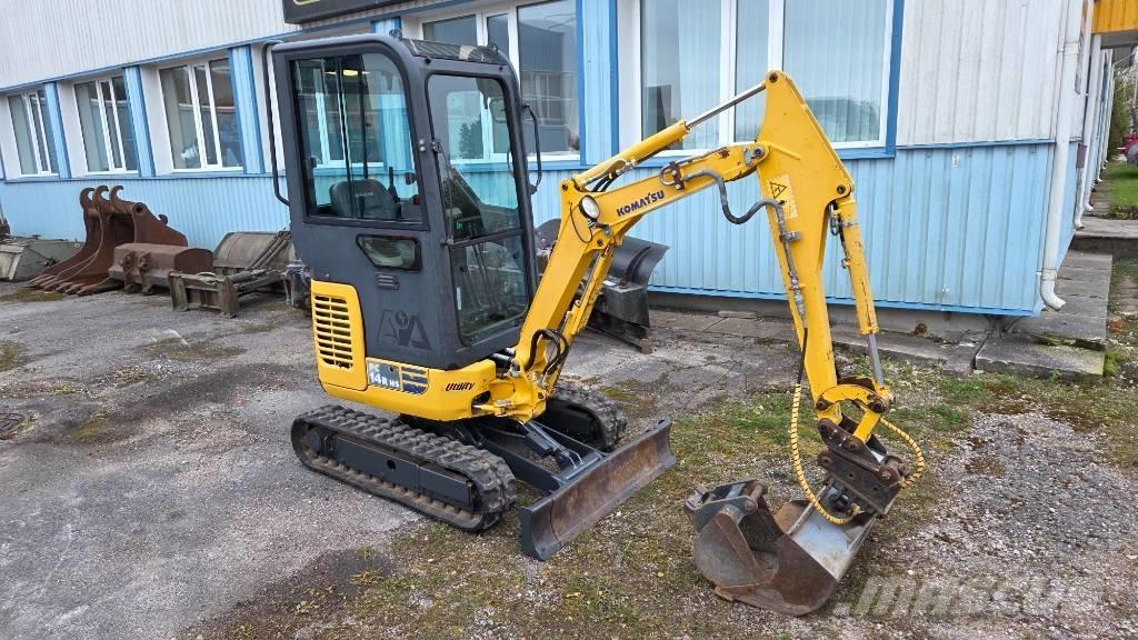 Komatsu PC 14 R حفارات صغيرة أقل من 7 طن (حفارات صغيرة)