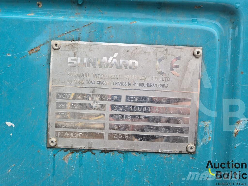 Sunward SWE40UB حفارات صغيرة أقل من 7 طن (حفارات صغيرة)