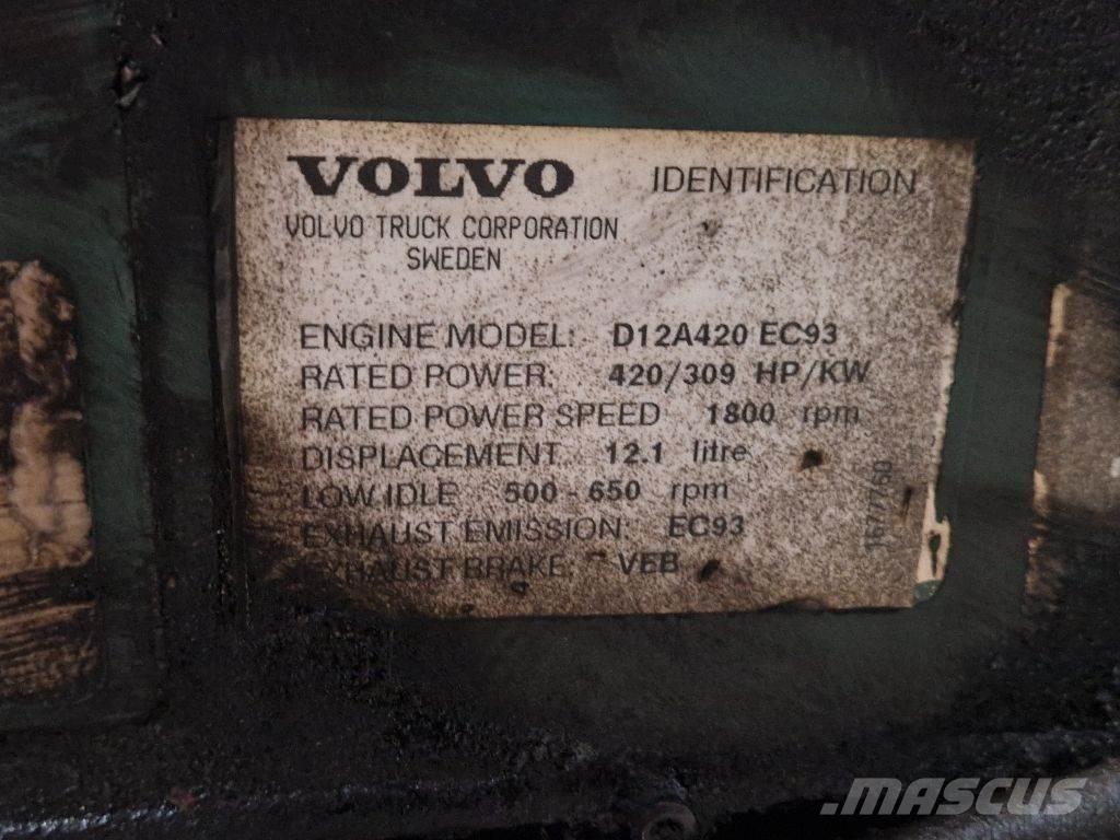 Volvo D12A420 محركات