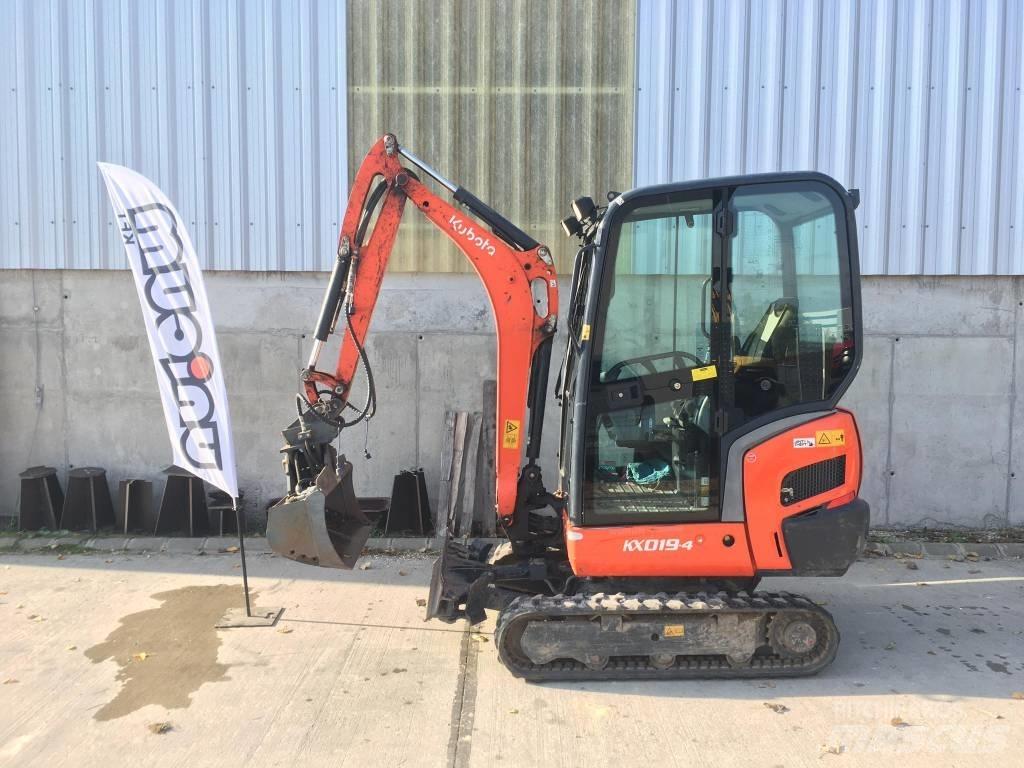 Kubota KX 019-4 حفارات صغيرة أقل من 7 طن (حفارات صغيرة)
