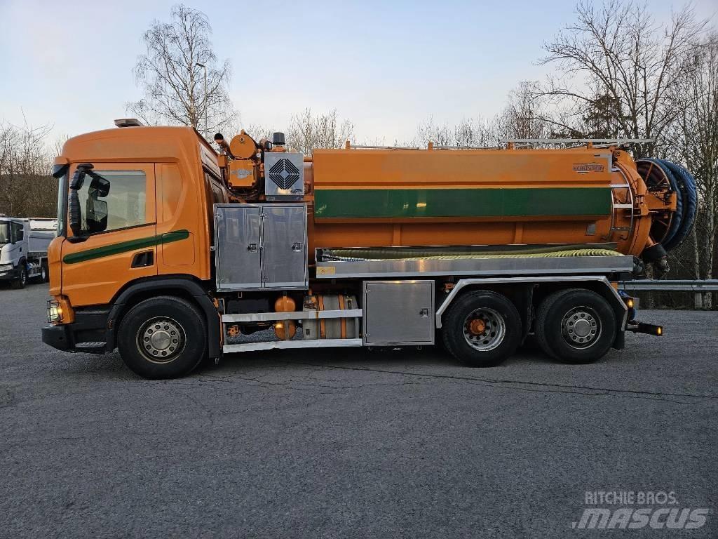 Scania P 450 XT شاحنات مزدوجة / خلخلة