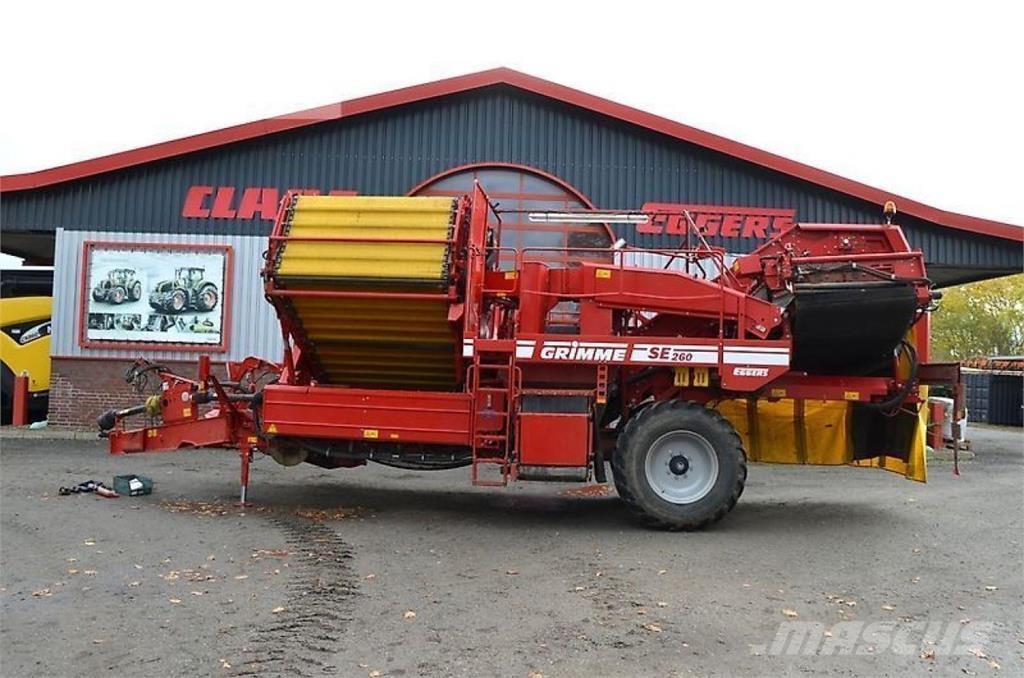 Grimme se 260 ub حفارات وحصادات البطاطس