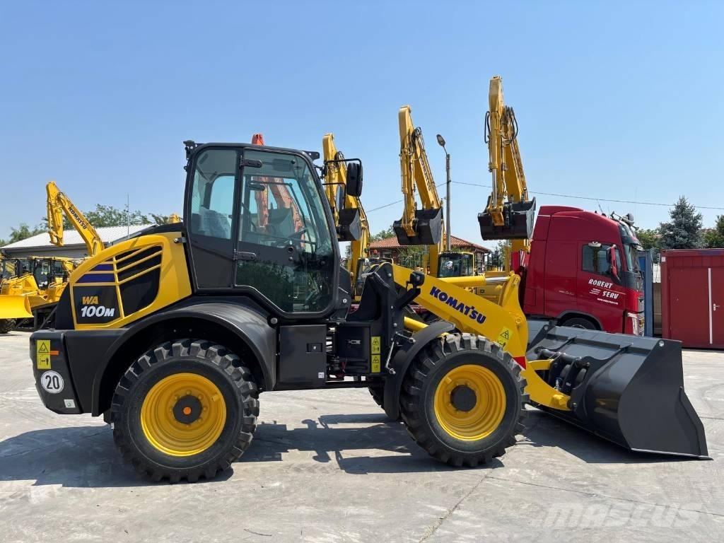 Komatsu WA 100 M-8 لوادر صغيرة