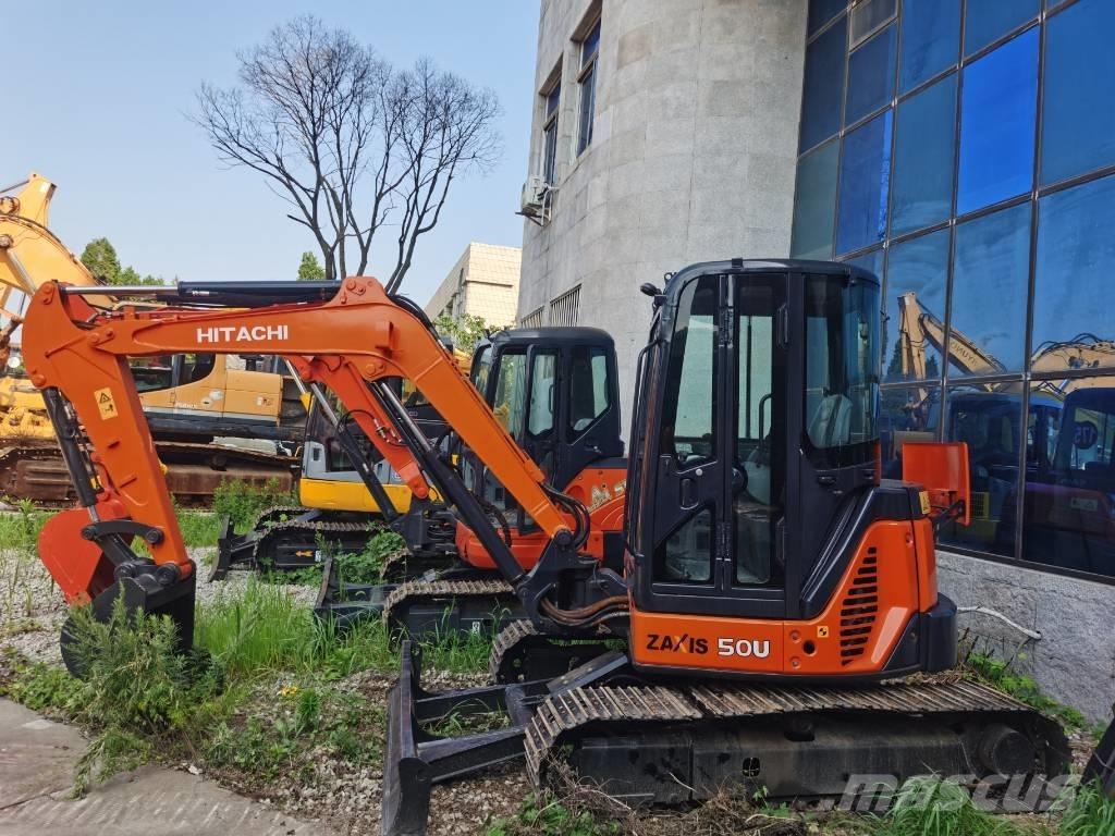 Hitachi ZX 50 U حفارات صغيرة أقل من 7 طن (حفارات صغيرة)