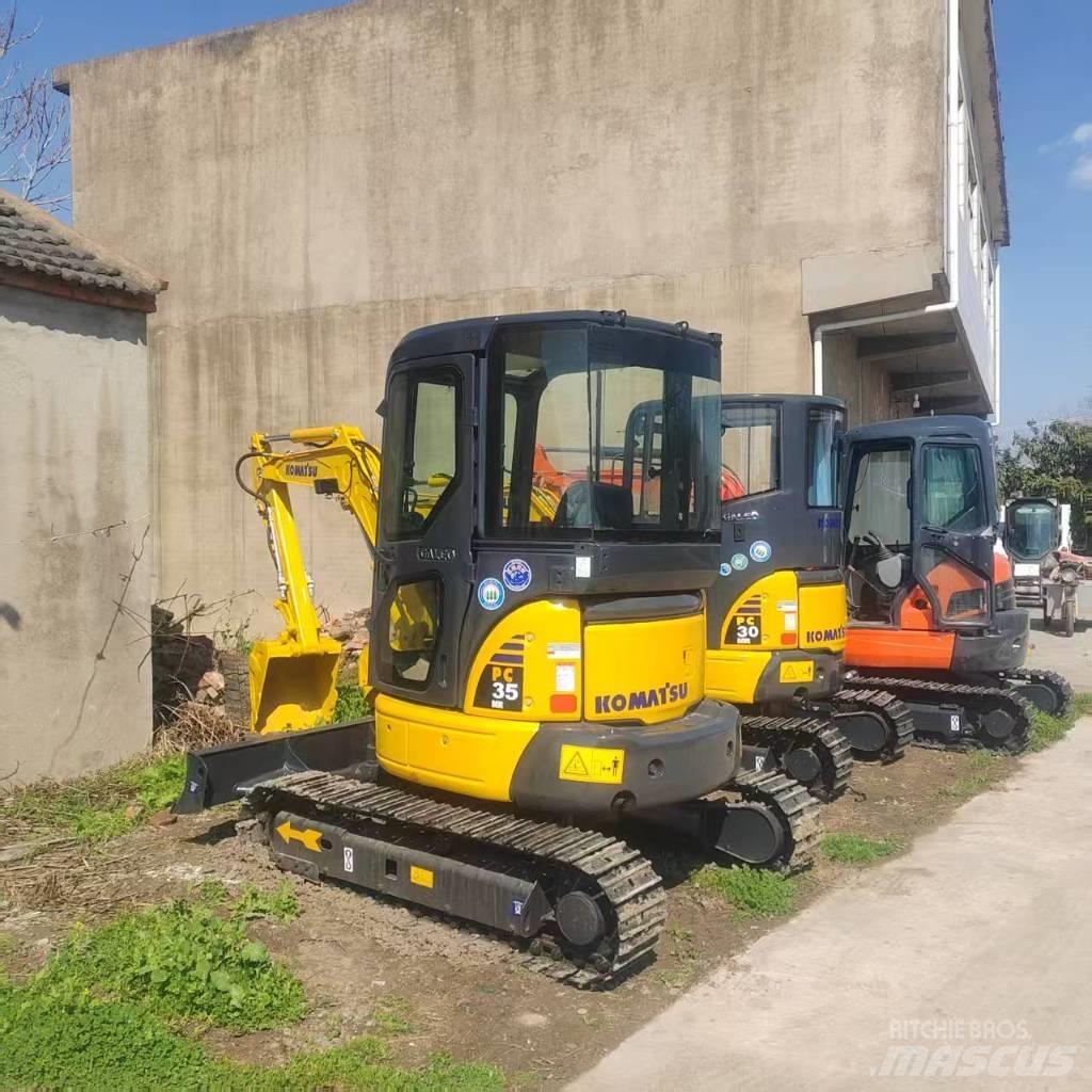 Komatsu PC 35 حفارات زحافة