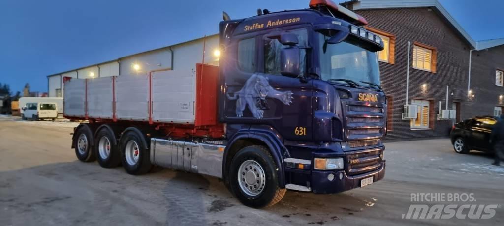 Scania R 500 8X4 شاحنات لوادر