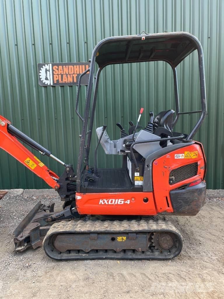 Kubota KX 016-4 حفارات صغيرة أقل من 7 طن (حفارات صغيرة)