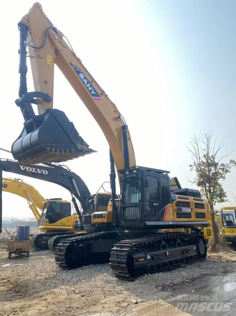 Sany SY 550 H حفارات زحافة