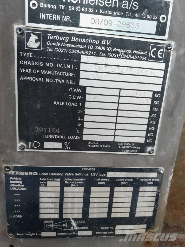 Terberg RT 222 جرارات صالات المطارات