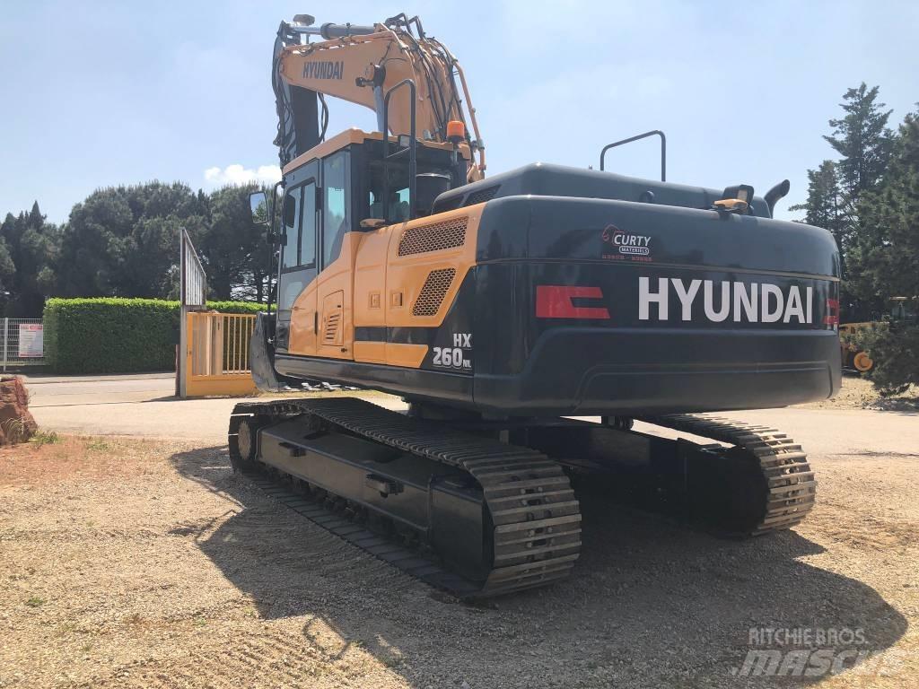 Hyundai HX260NL حفارات زحافة