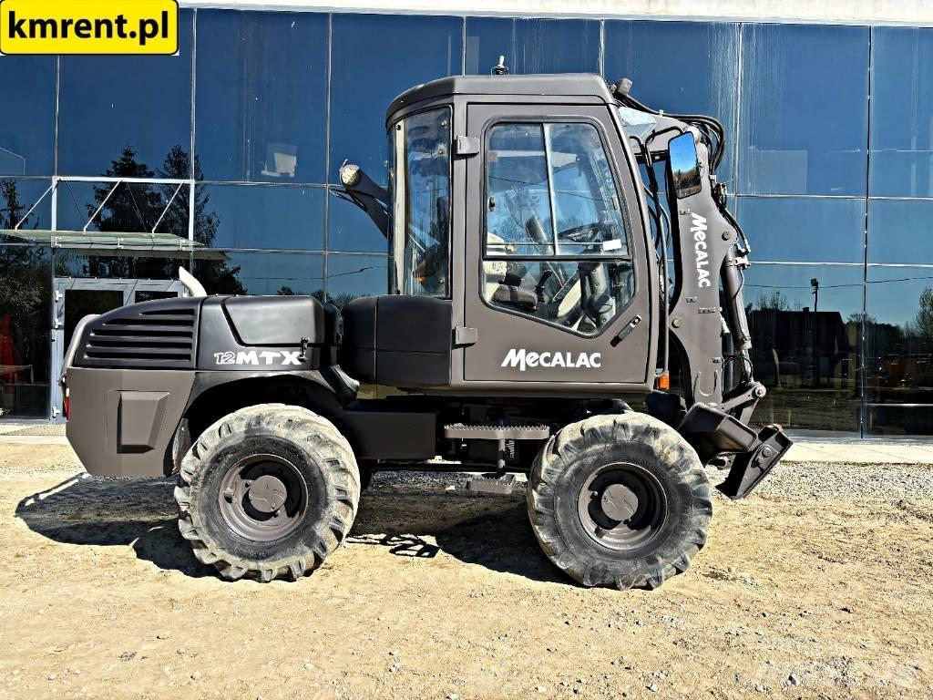 Mecalac 12 M TX لوادر ذات جرافات عكسية
