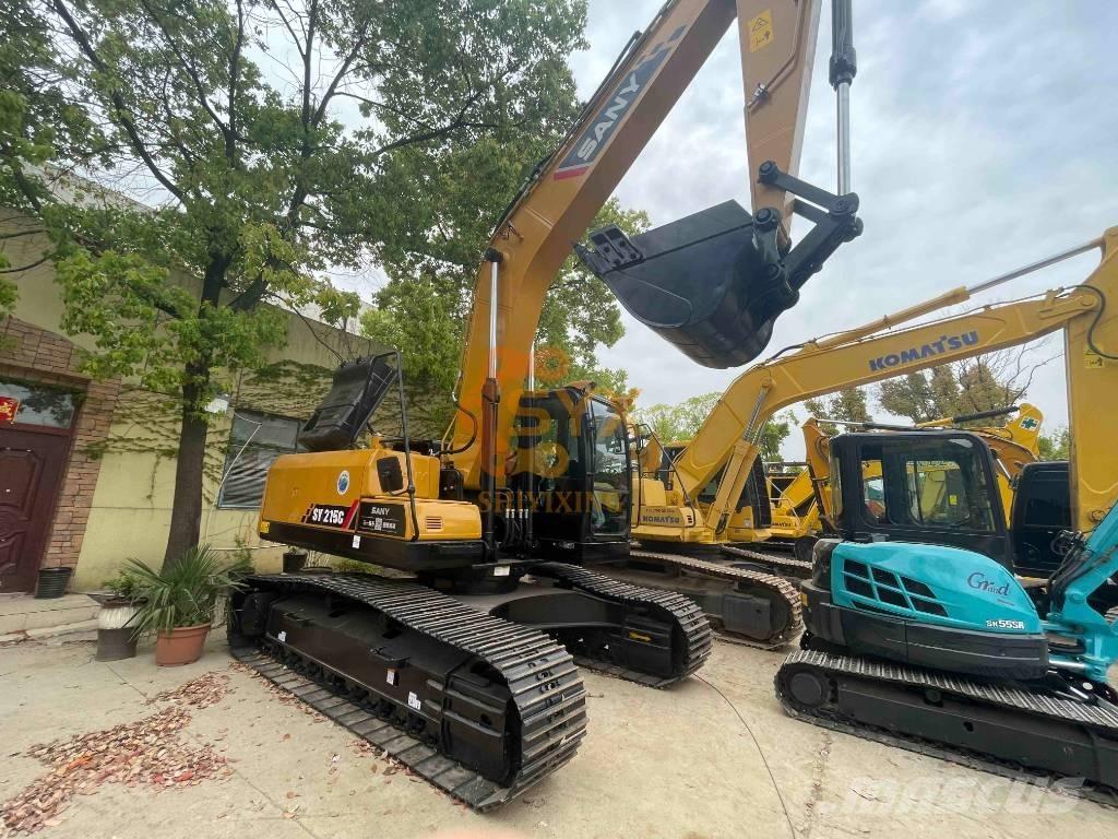 Sany SY 215 C حفارات زحافة