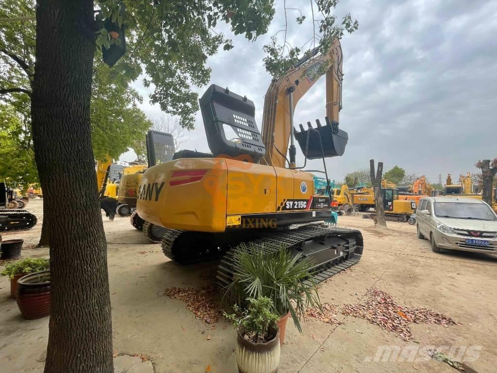 Sany SY 215 C حفارات زحافة