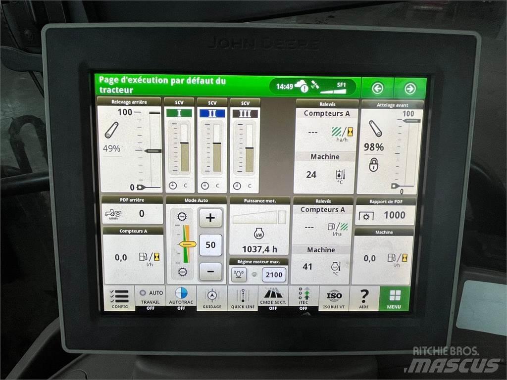 John Deere 6r145 الجرارات