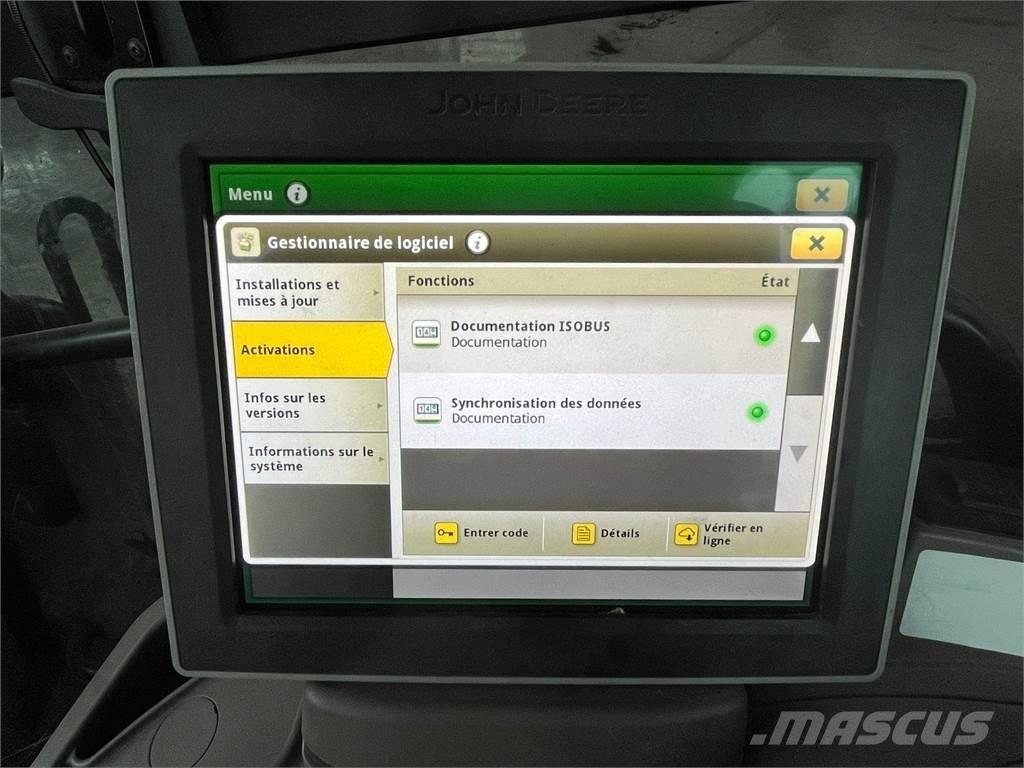 John Deere 6r145 الجرارات