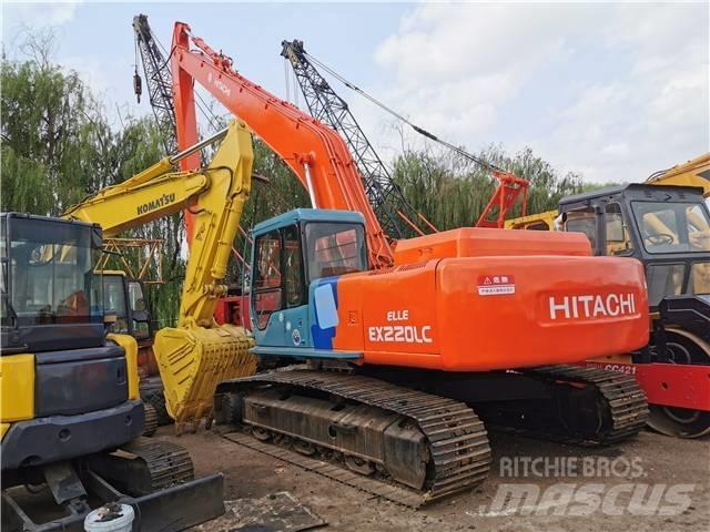 Hitachi EX220LC حفارات زحافة