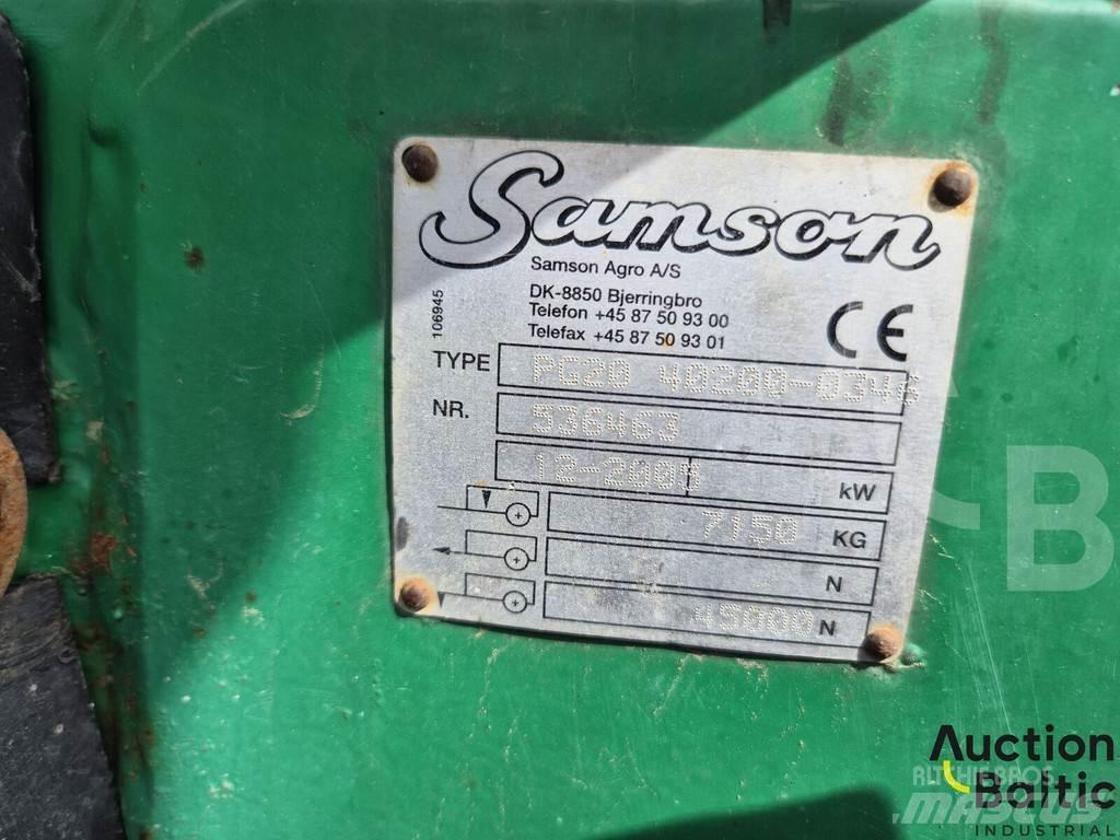 Samson PG 20 معدات توزيع السماد العضوي