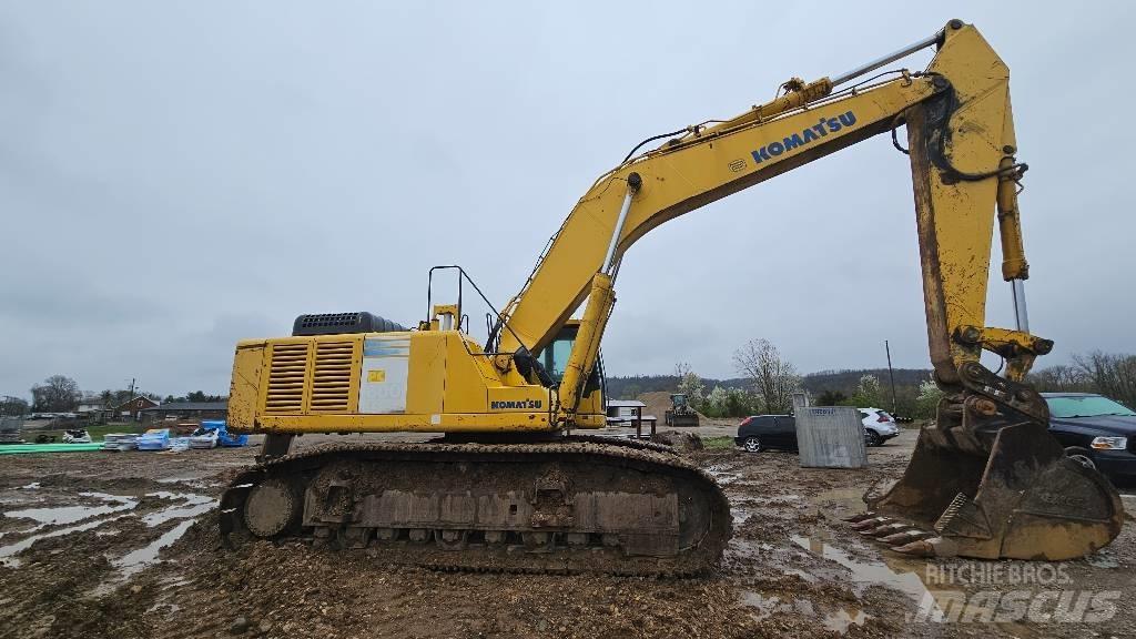 Komatsu PC600 LC-7 حفارات زحافة