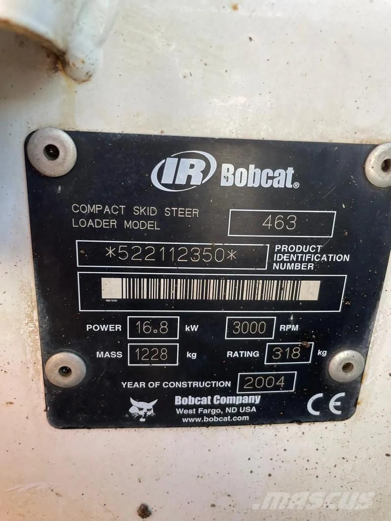 Bobcat 463 لوادر انزلاقية التوجيه