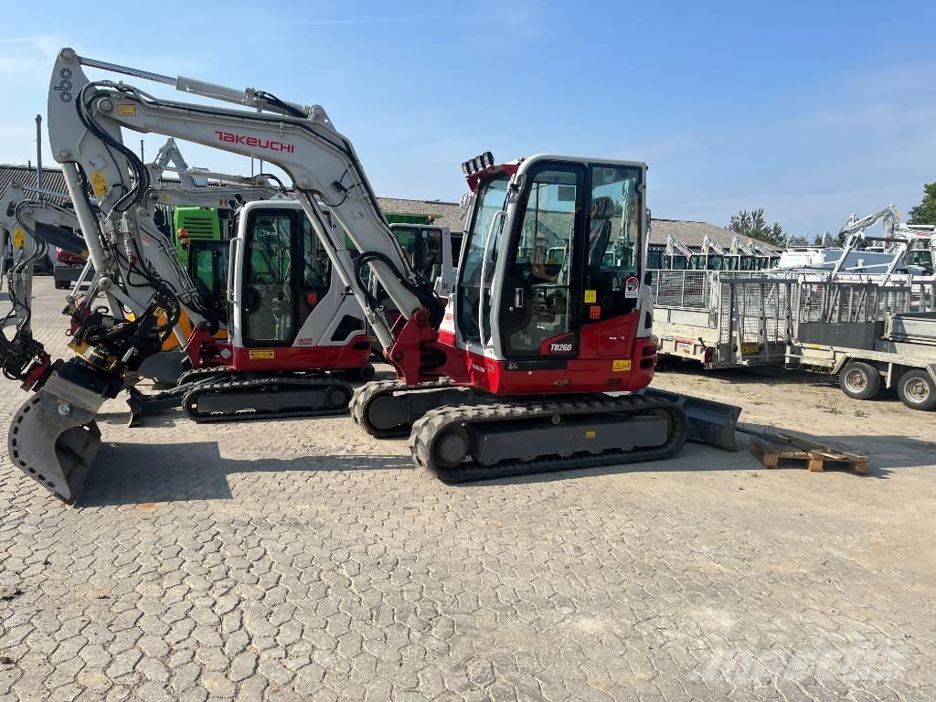 Takeuchi TB 260 حفارات صغيرة أقل من 7 طن (حفارات صغيرة)