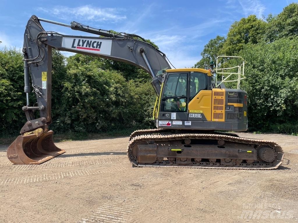 Volvo ECR 355 EL حفارات زحافة