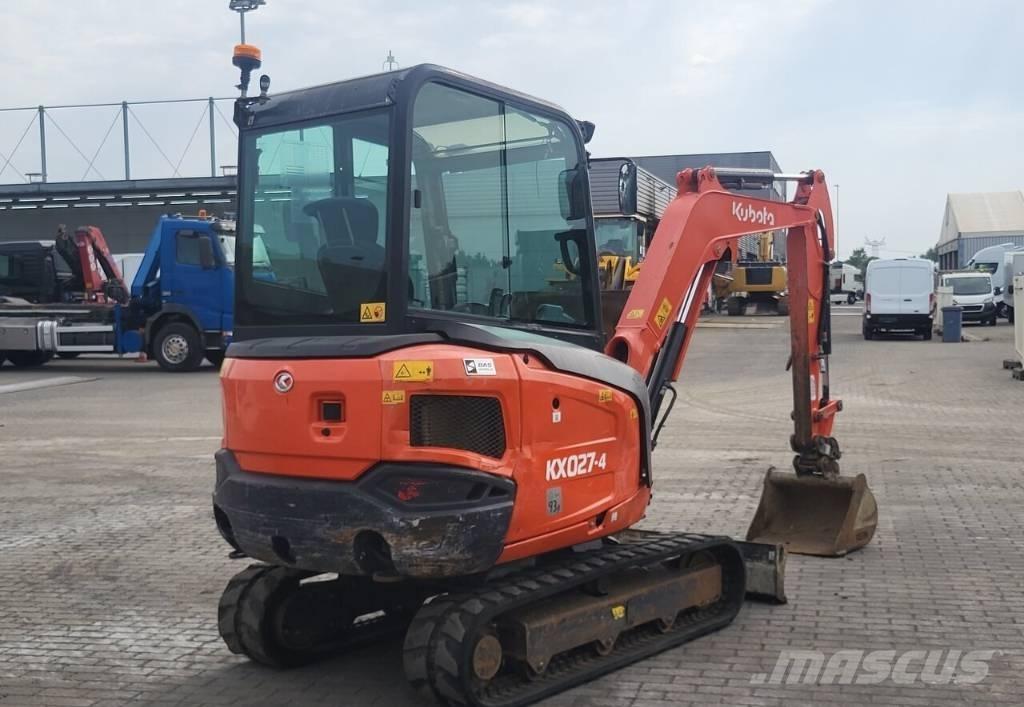 Kubota KX027-4 حفارات صغيرة أقل من 7 طن (حفارات صغيرة)