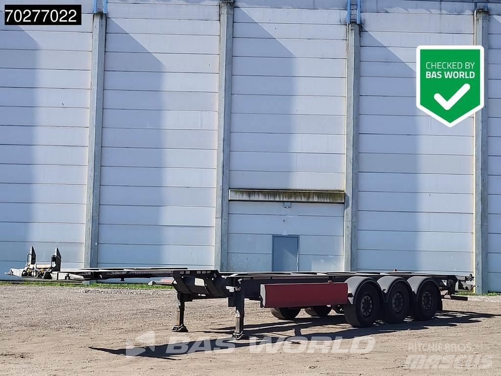 Van Hool 3 axles نصف مقطورات حاويات