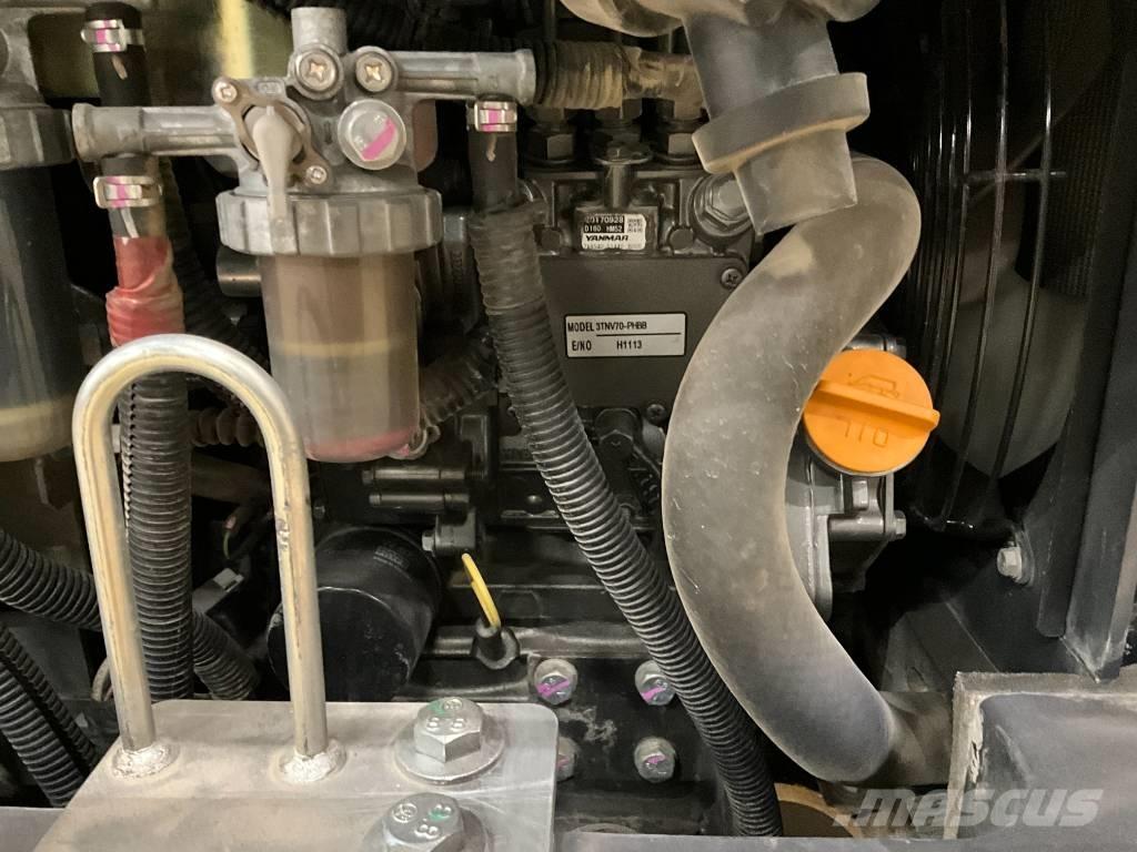 Hitachi ZX 17 U-5 حفارات صغيرة أقل من 7 طن (حفارات صغيرة)