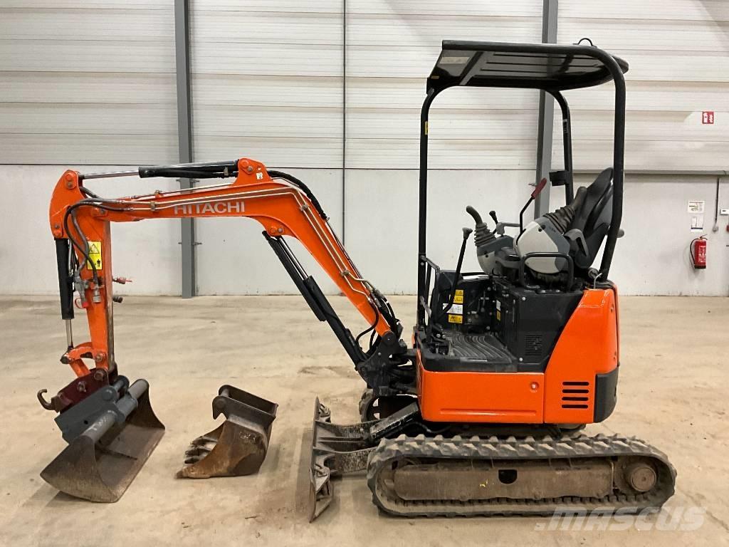 Hitachi ZX 17 U-5 حفارات صغيرة أقل من 7 طن (حفارات صغيرة)