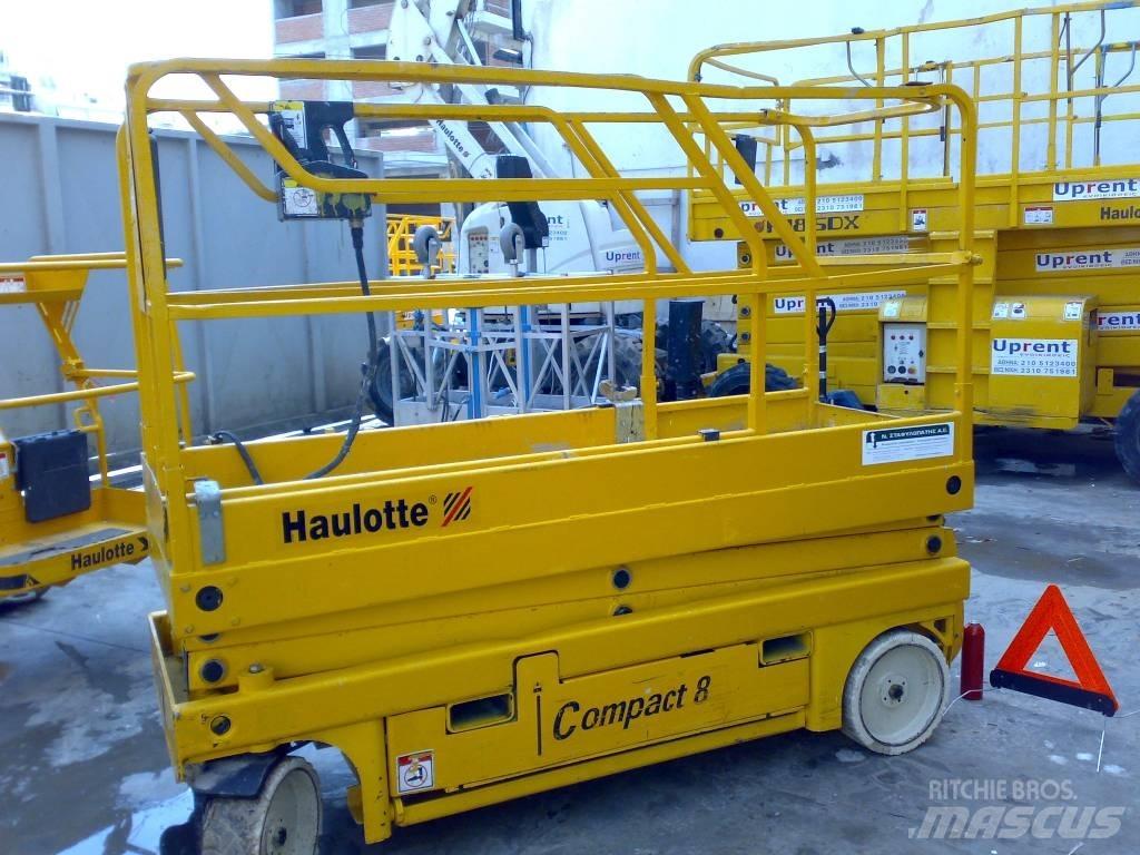 Haulotte Compact 8 رافعات مقصية الشكل