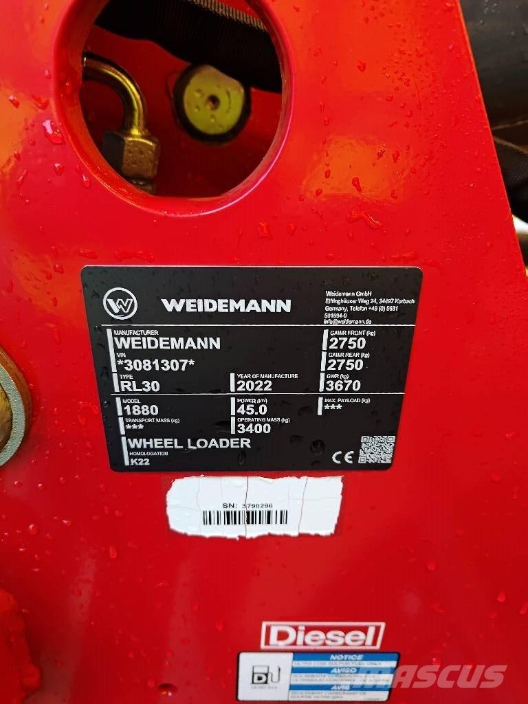 Weidemann 1880 لوادر بعجل